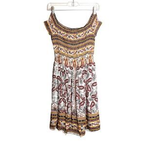 Altar'd State Boho Scoop Neck Hippie Dress